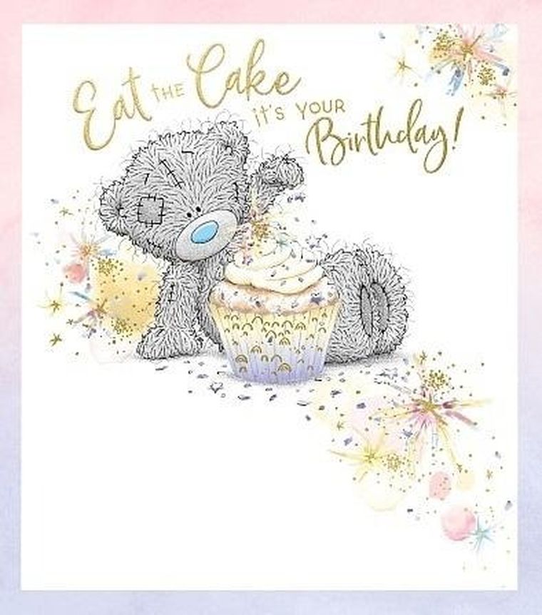 Carte Blanche, Greetings, karnet urodzinowy, Birthday cupcake