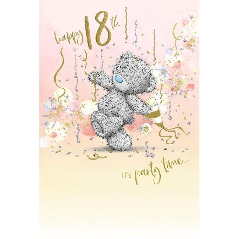 Carte Blanche, Greetings, karnet urodzinowy, Happy 18th, 228-152 cm