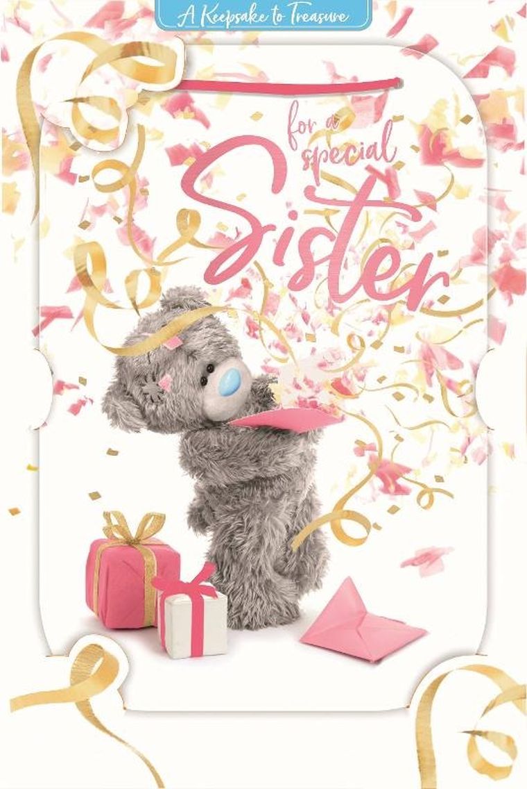 Carte Blanche, karnet holograficzny 3D, for a special sister