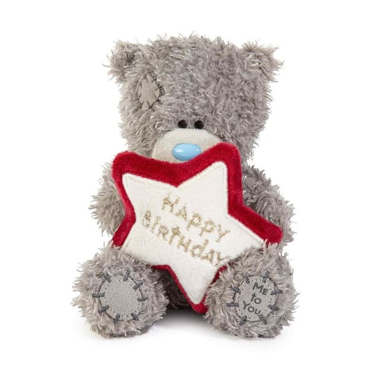 Carte Blanche, Me to You, maskotka z gwiazdką, Miś Tatty Teddy, Happy Birthday, 11 cm