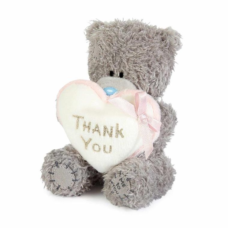 Carte Blanche, Me to You, maskotka z serduszkiem, Miś Tatty Teddy, Thank You, 11 cm