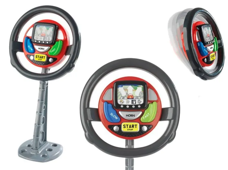 Casdon, interaktywna kierownica, mały kierowca