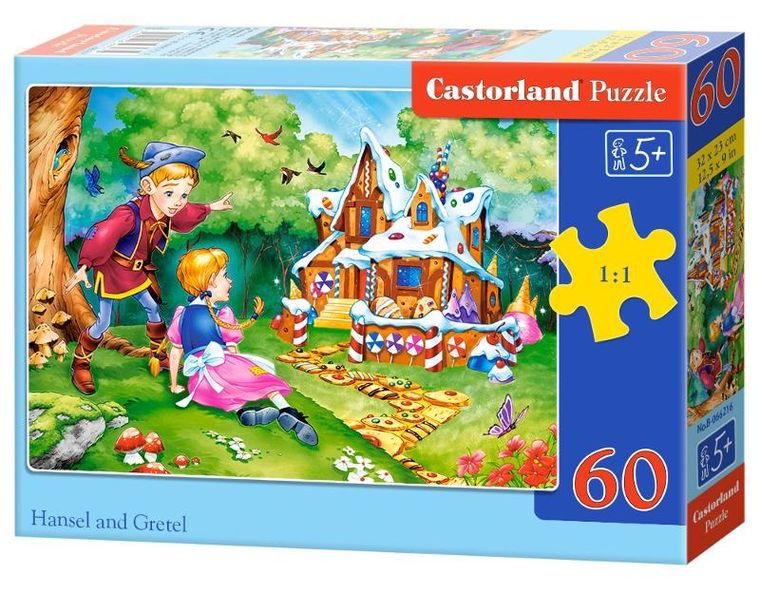 Castor, Hansel & Gretel, puzzle, 60 elementów