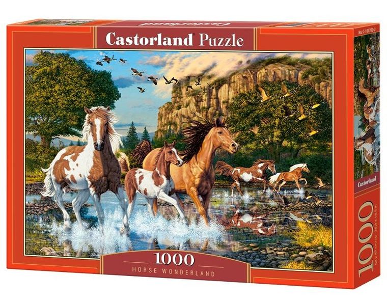 Castor, Konie, puzzle, 1000 elementów