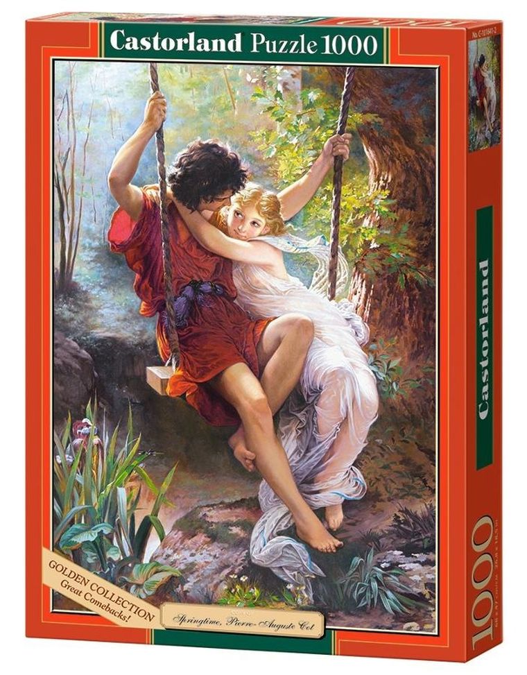 Castor, Kopia: Wiosna Pierre-Auguste Cot, puzzle, 1000 elementów