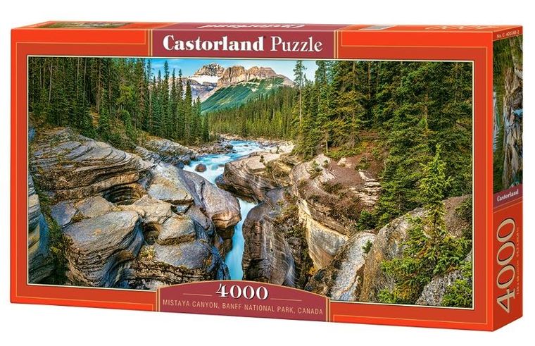 Castor, Mistaya Canyon, Banff National Park, puzzle, 4000 elementów