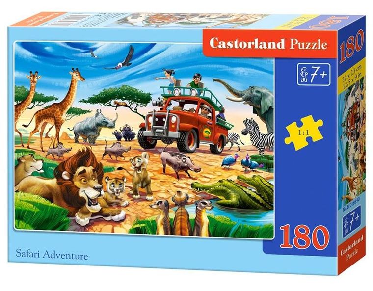 Castor, Safari Adventure, puzzle, 180 elementów
