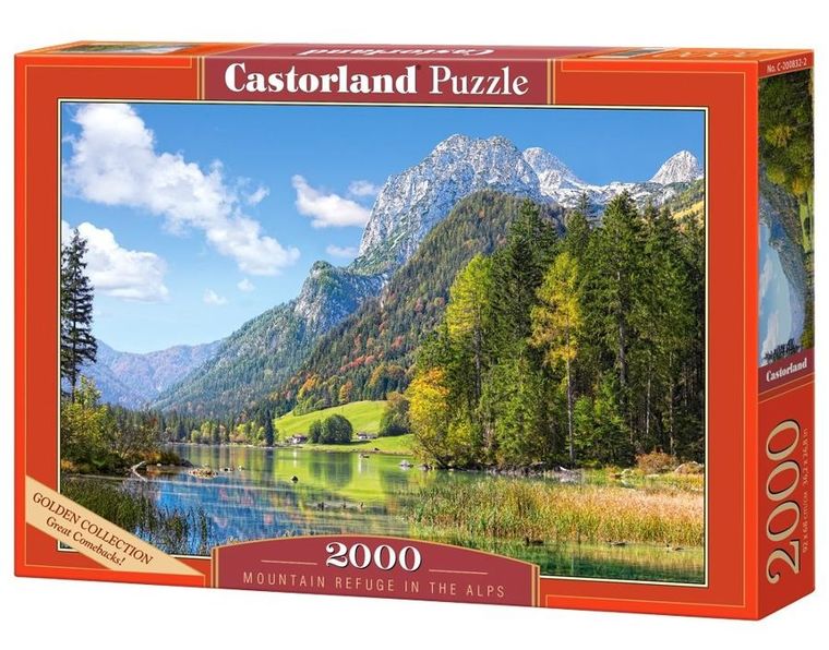 Castor, Schronisko Górskie w Alpach, puzzle, 2000 elementów