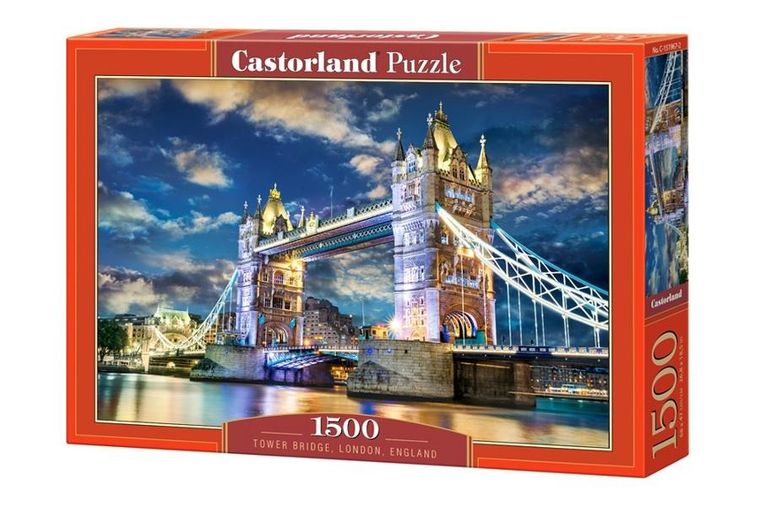 Castor, Tower Bridge, Londyn, puzzle, 1500 elementów