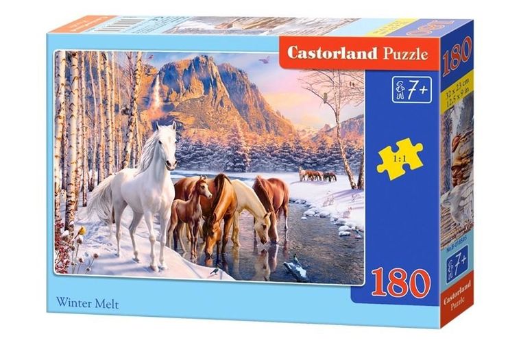 Castor, Winter Meltland, puzzle, 180 elementów