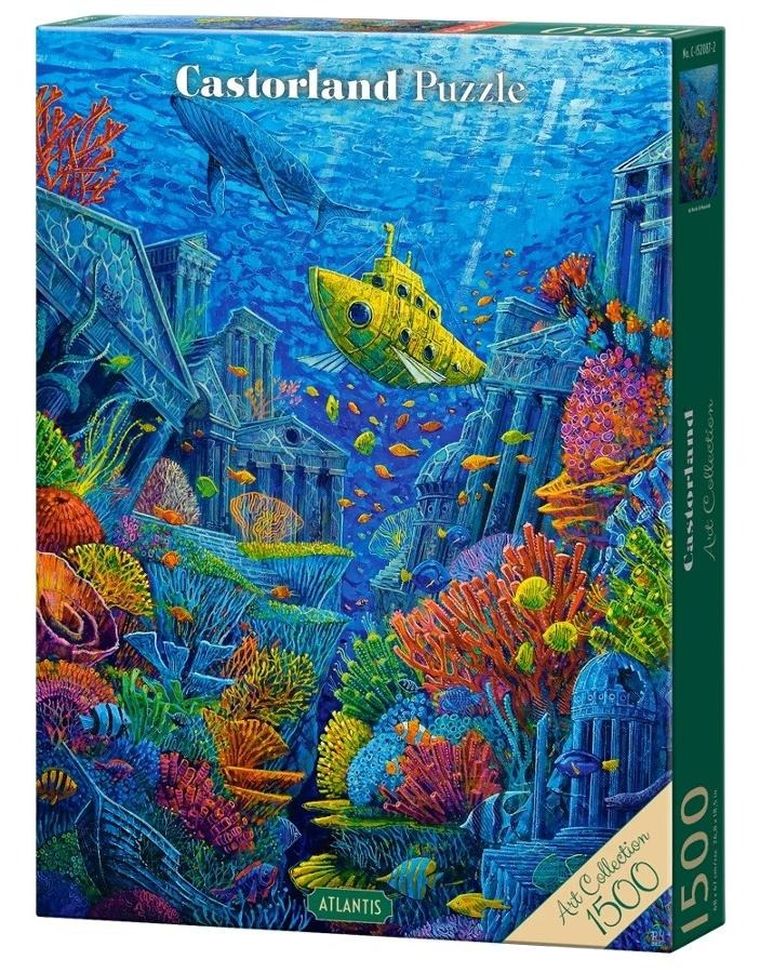 Castorland, Art Collection, Atlantis, puzzle, 1500 elementów