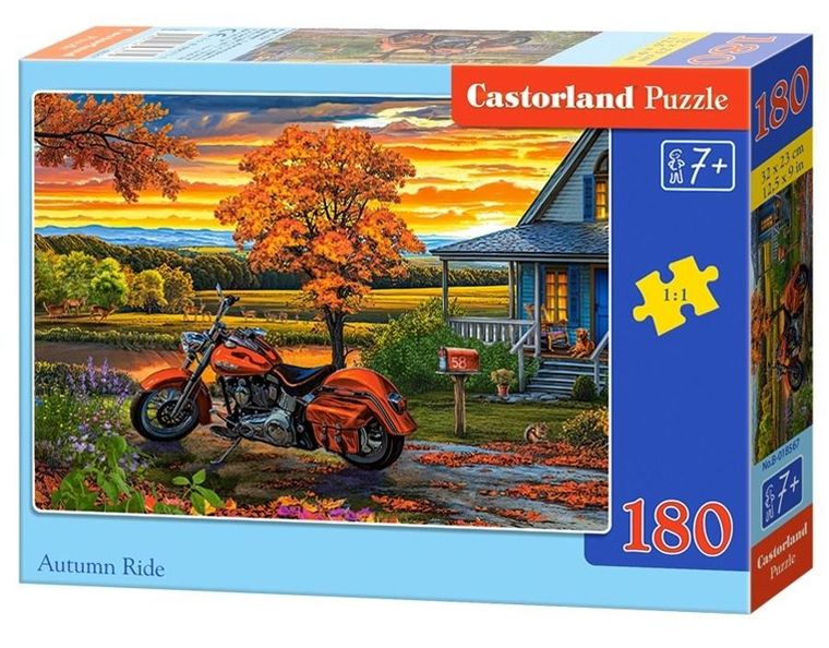 Castorland, Autumn Ride, puzzle, 180 elementów