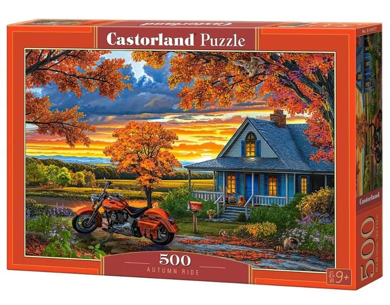Castorland, Autumn Ride, puzzle, 500 elementów