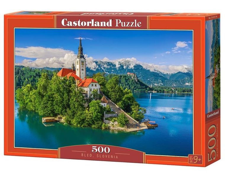 Castorland, Bled, Slovenia, puzzle, 500 elementów