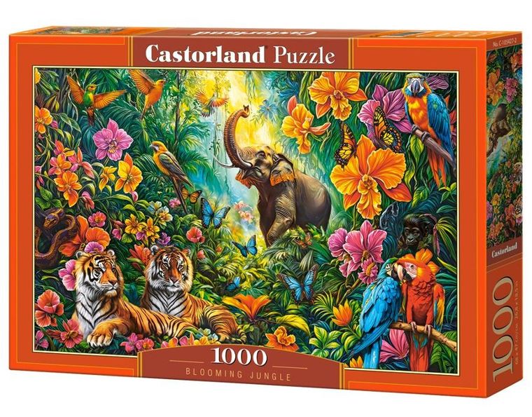 Castorland, Blooming Jungle, puzzle, 1000 elementów
