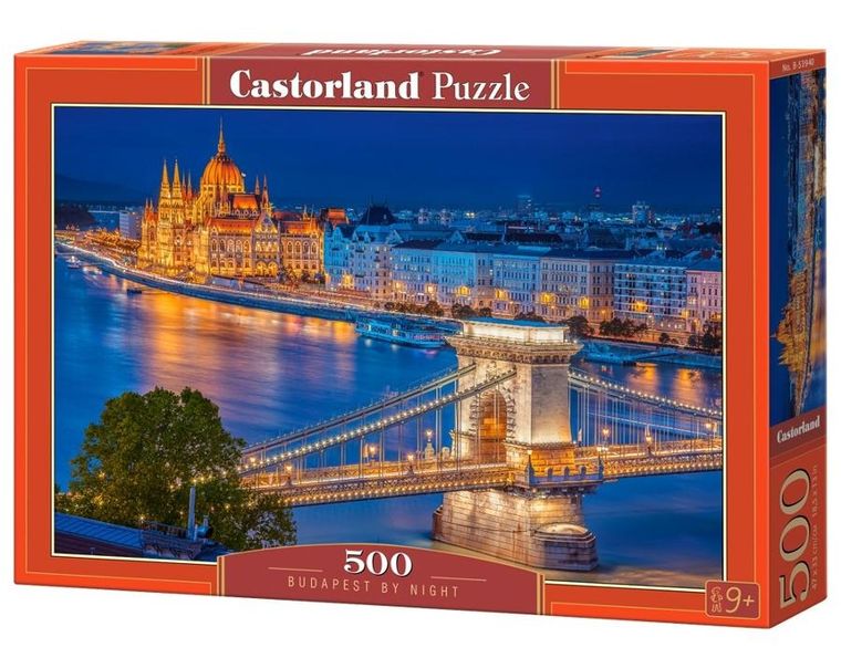 Castorland, Budapest By Night, puzzle, 500 elementów