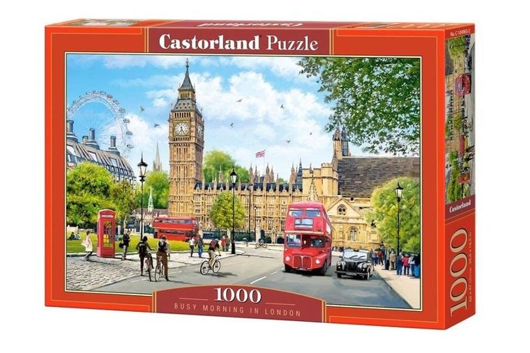 Castorland, Busy Morning in London, puzzle, 1000 elementów