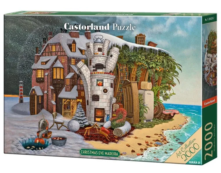 Castorland, Christmas Eve Madeira, puzzle, 2000 elementów