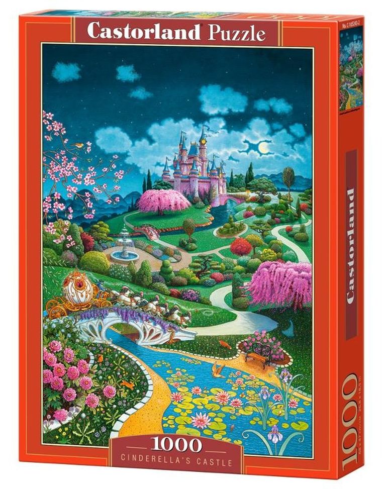 Castorland, Cinderla's Castle, puzzle, 1000 elementów