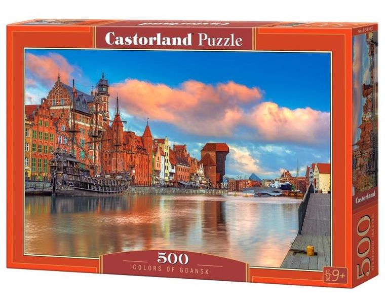 Castorland, Colors Of Gdansk, puzzle, 500 elementów