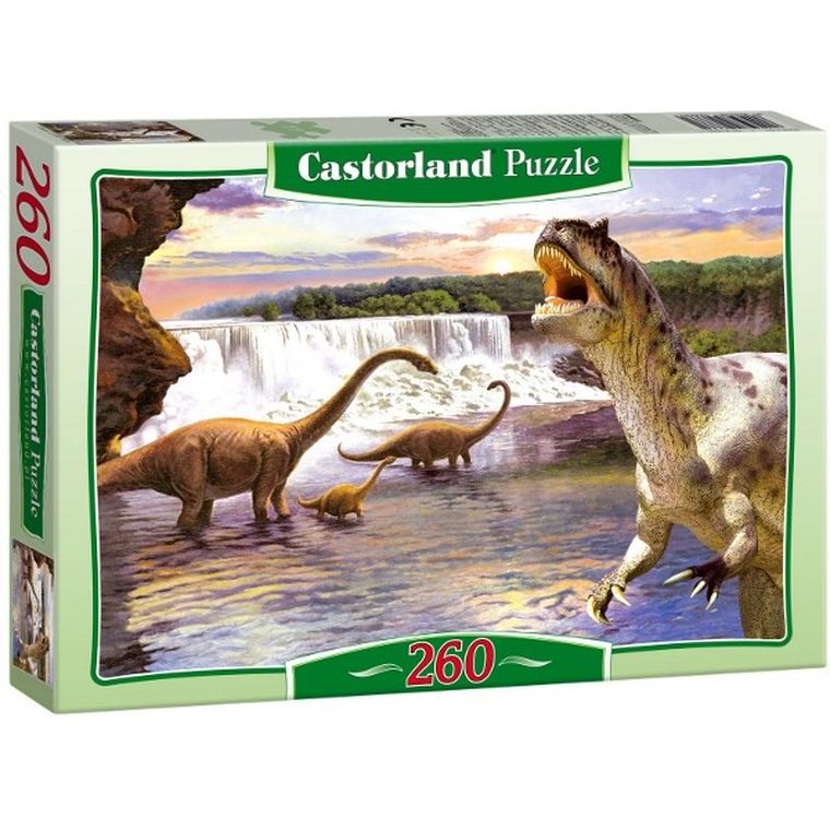Castorland, Diplodocus, puzzle, 260 elementów