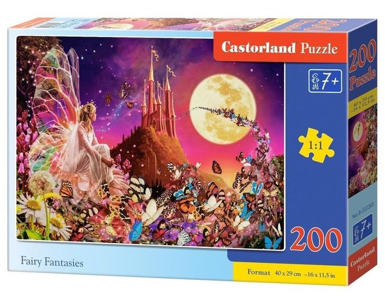 Castorland, Fairy Fantasies, puzzle, 200 elementów