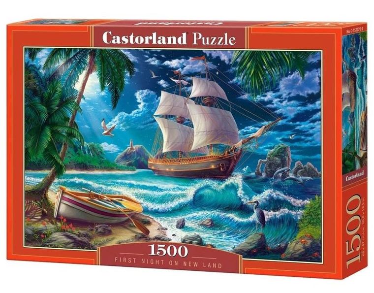 Castorland, First Night on New Land, puzzle, 1500 elementów
