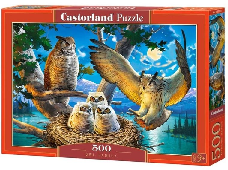 Castorland, Francuska uliczka, puzzle, 500 elementów