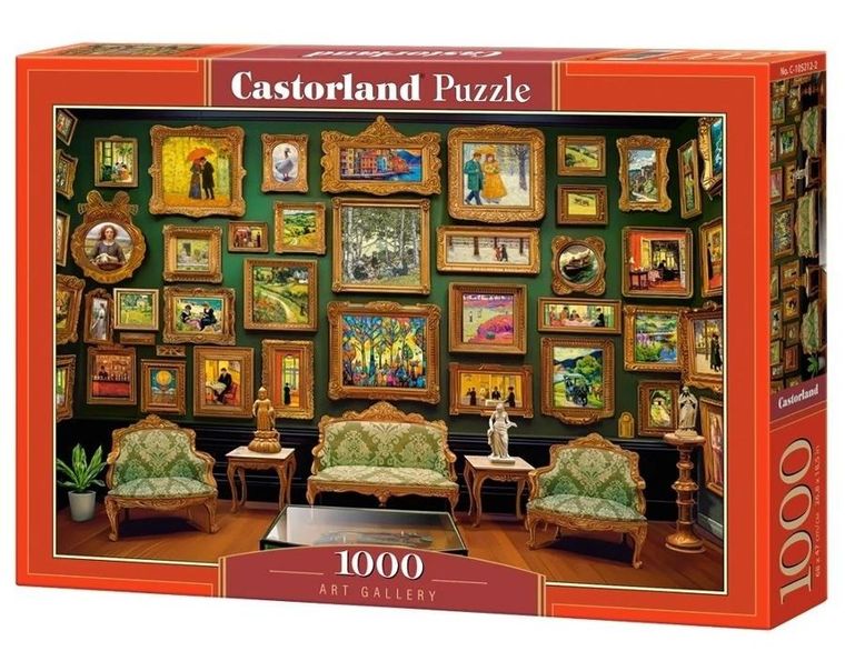 Castorland, Galeria sztuki, puzzle, 1000 elementów