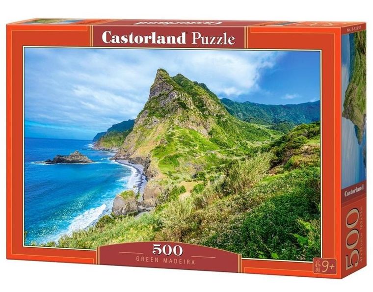 Castorland, Green Madeira, puzzle, 500 elementów