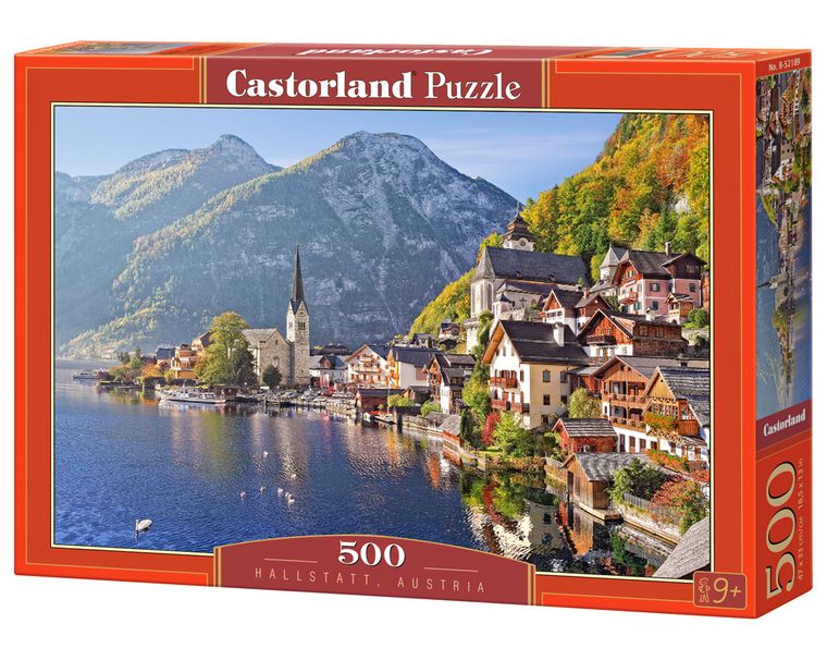 Castorland, Hallstatt, Austria, puzzle, 500 elementów