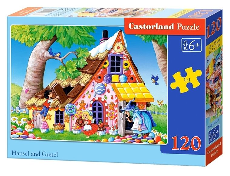 Castorland, Hansel and Gretel, puzzle, 120 elementów
