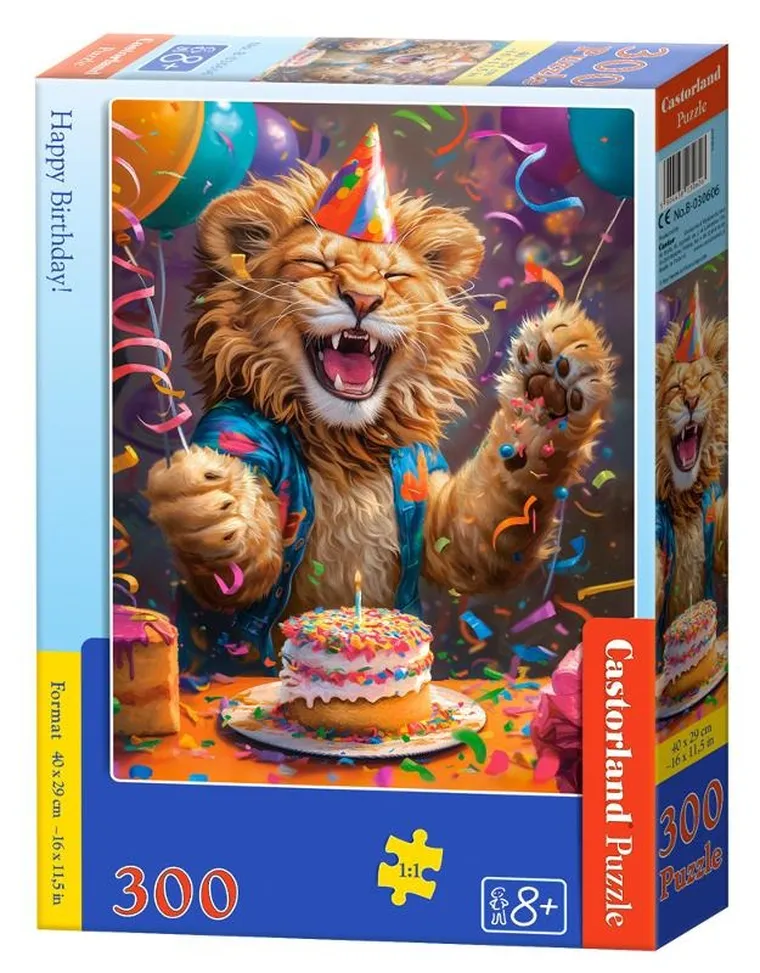 Castorland, Happy Birthday, puzzle, 300 elementów