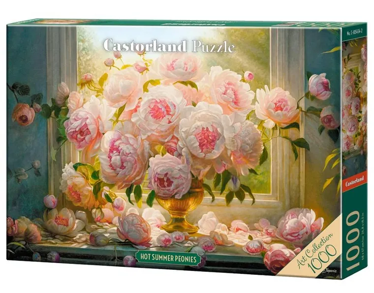 Castorland, Hot Summer Peonies, puzzle, 1000 elementów