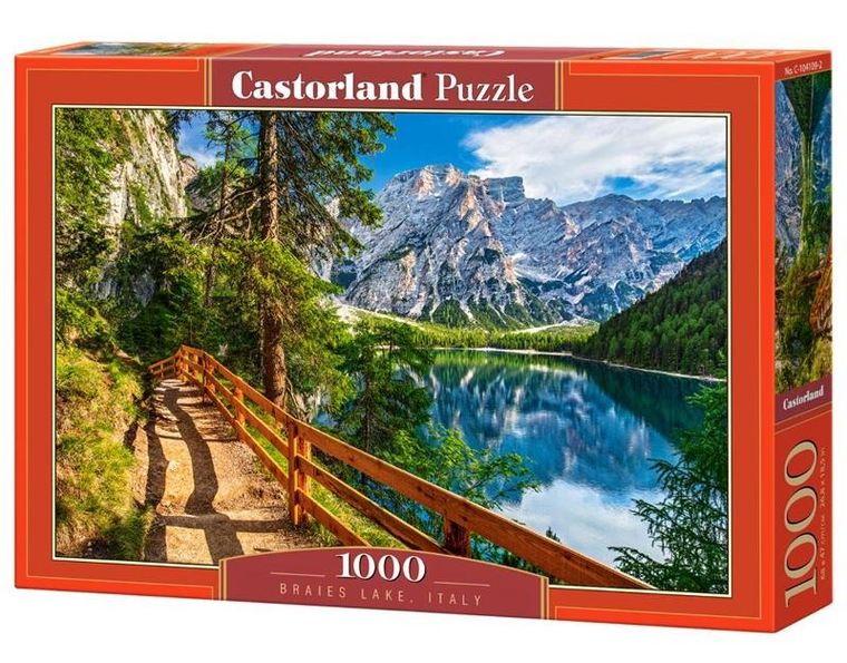 Castorland, Jezioro Braines, Włochy, puzzle, 1000 elementów