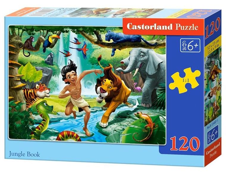 Castorland, Jungle Book, puzzle, 120 elementów