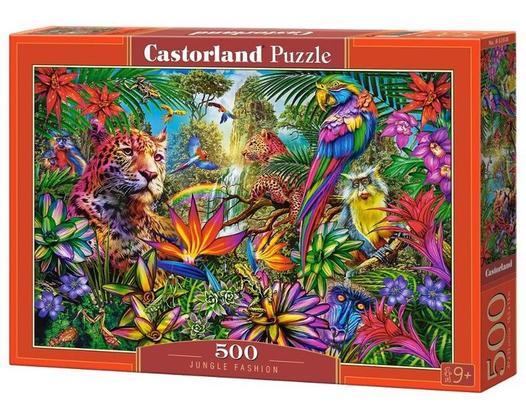 Castorland, Jungle Fashion, puzzle, 500 elementów