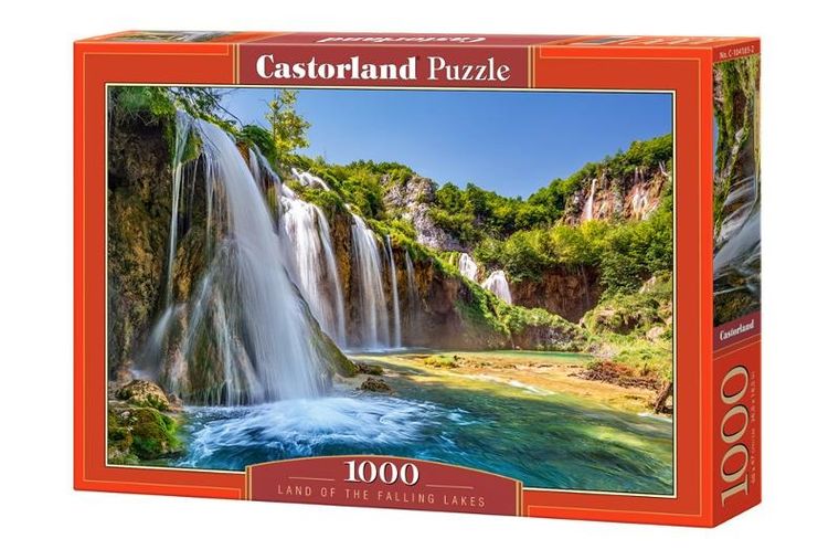 Castorland, Kraina spadających jezior, puzzle, 1000 elementów
