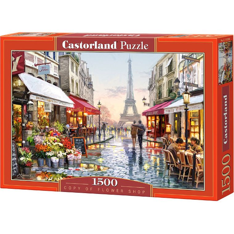 Castorland, Kwiaciarnia, puzzle, 1500 elementów