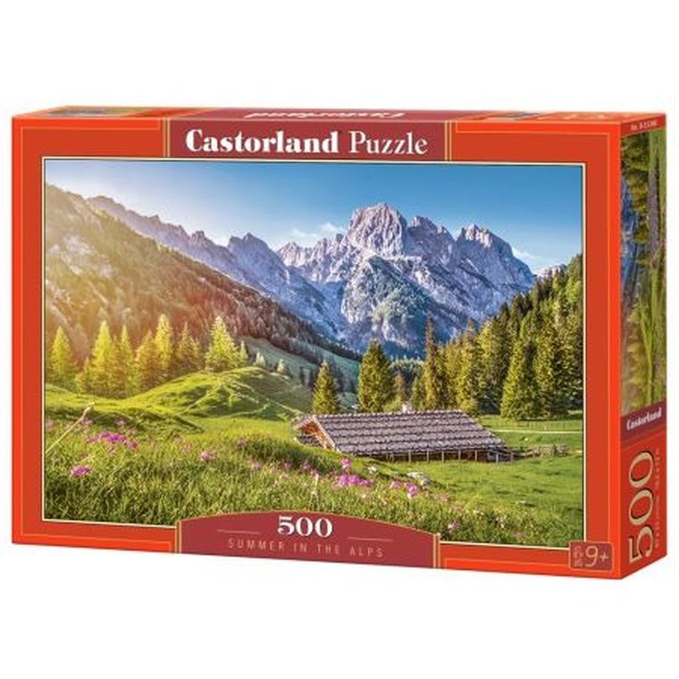 Castorland, Lato w Alpach, puzzle, 500 elementów