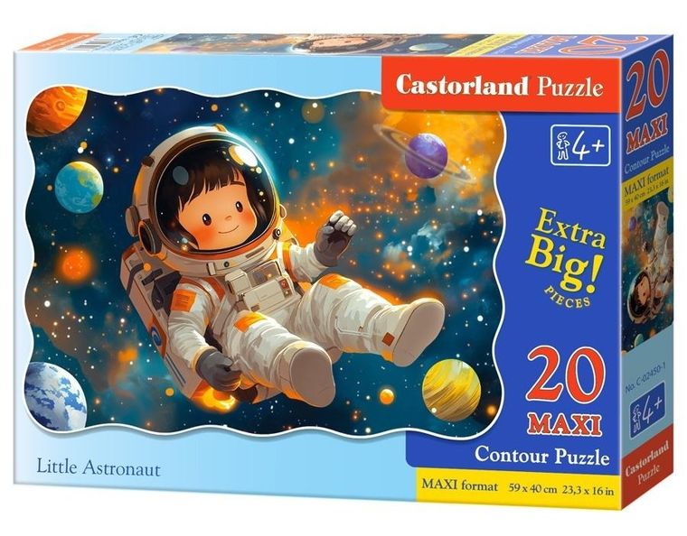 Castorland, Little Astronaut, puzzle maxi, 20 elementów