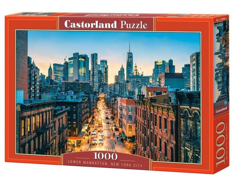 Castorland, Lower Manhattan, New York City, puzzle, 1000 elementów