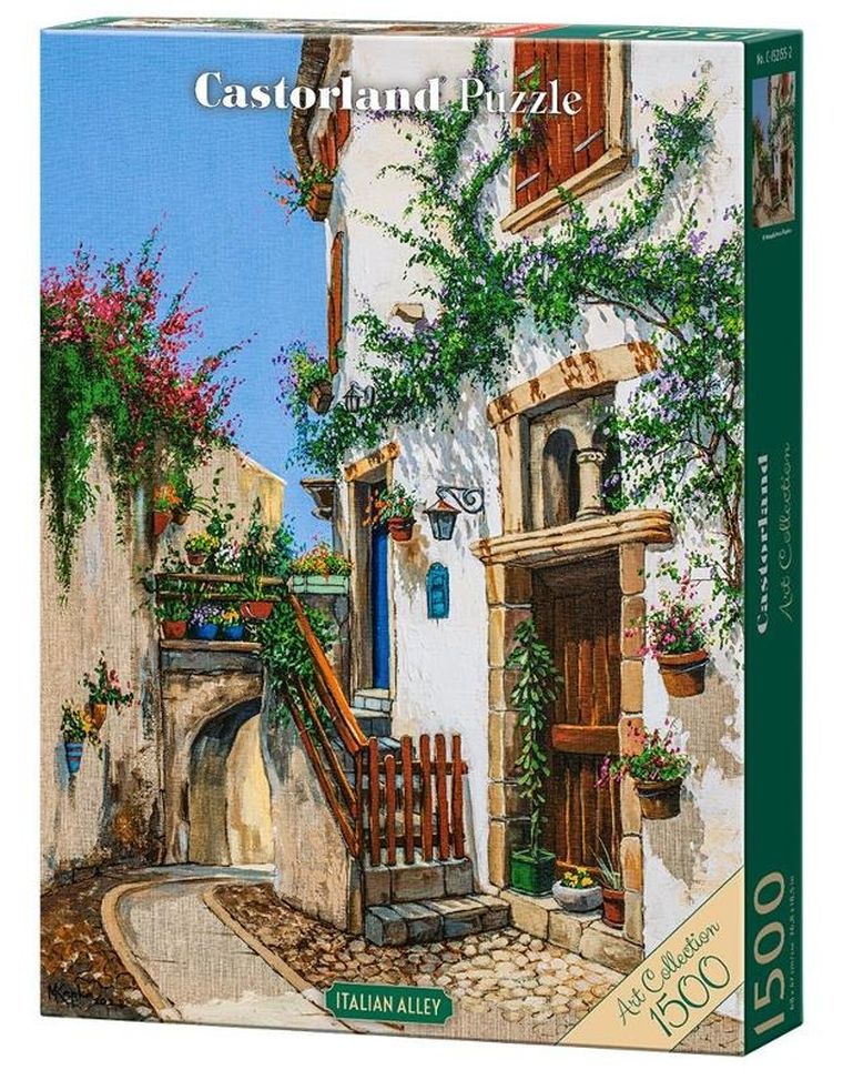 Castorland, Magdalena Kępka, Italian Alley, puzzle, 1500 elementów