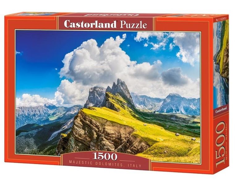 Castorland, Majestic Dolomites, Italy, puzzle, 1500 elementów