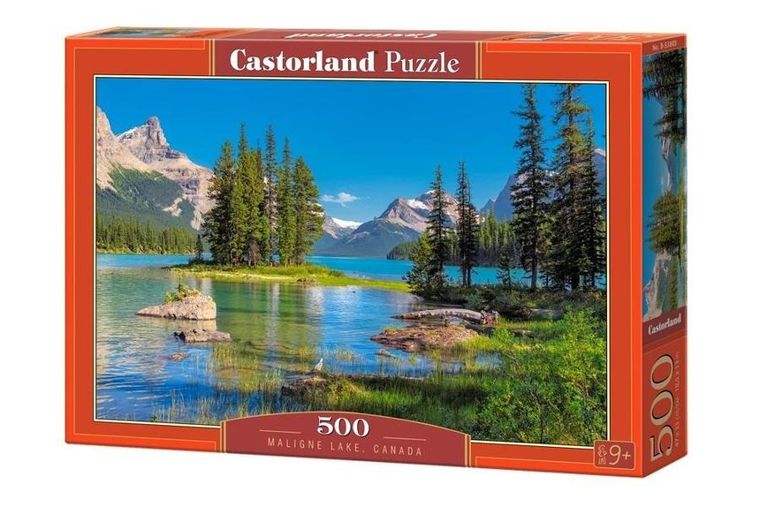 Castorland, Maligne Lake, Canada, puzzle, 500 elementów