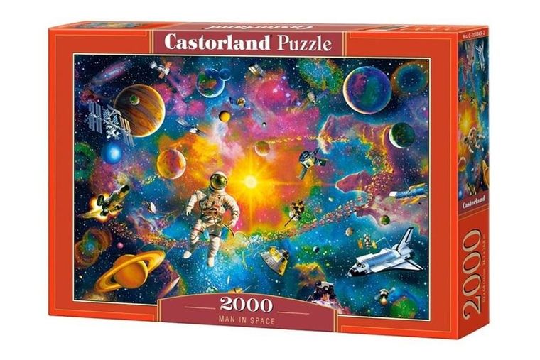 Castorland, Man in Space, puzzle, 200 elementów