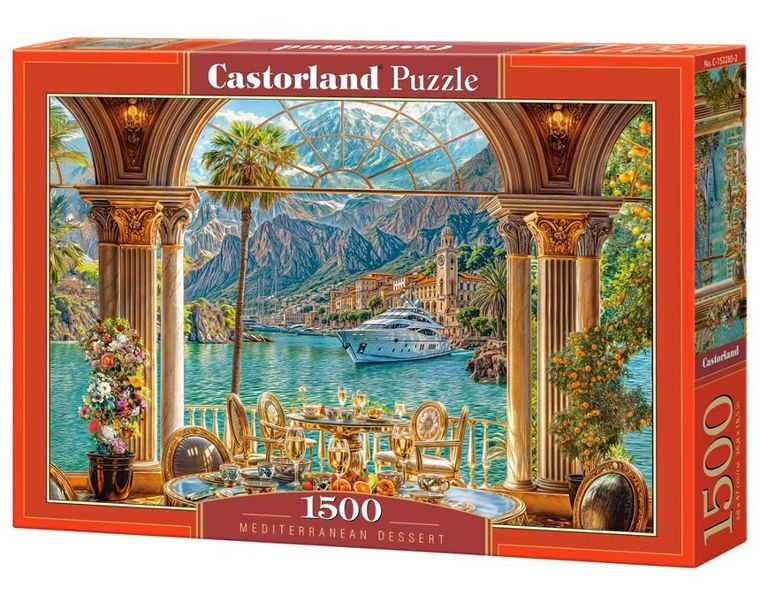Castorland, Mediterranean Dessert, puzzle, 1500 elementów