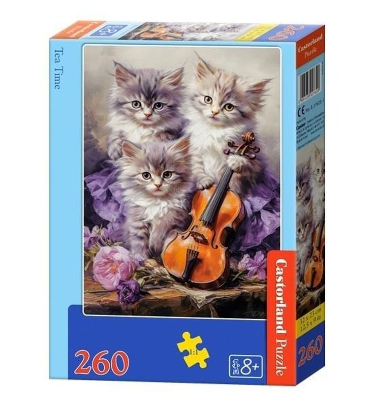 Castorland, Musical Kittens, puzzle, 260 elementów