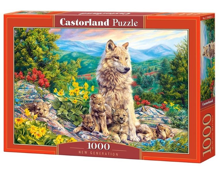 Castorland, New Generation, puzzle, 1000 elementów