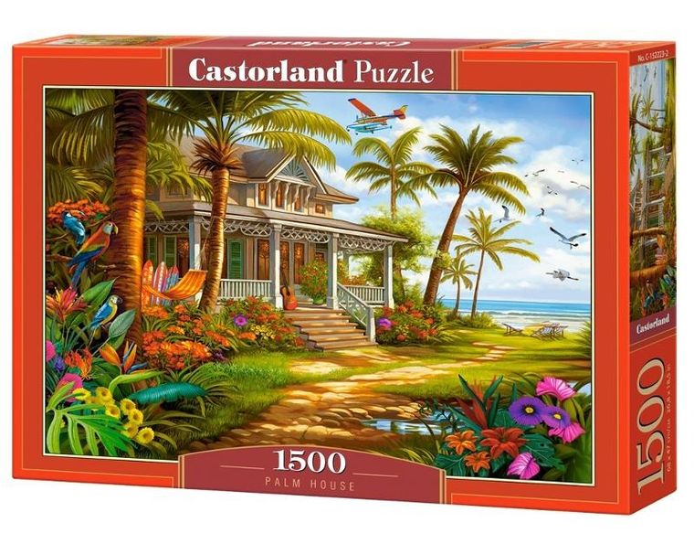 Castorland, Palm Housecastorland, puzzle, 1500 elementów